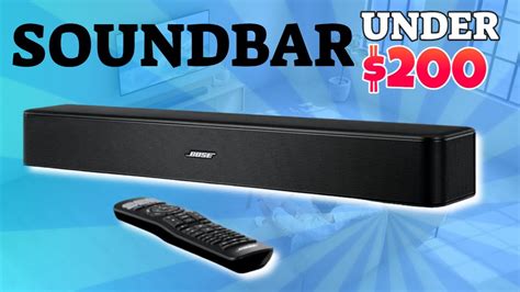 Best Soundbars Under 200 Dollars In 2022 Top 5 Budget Sound Bars