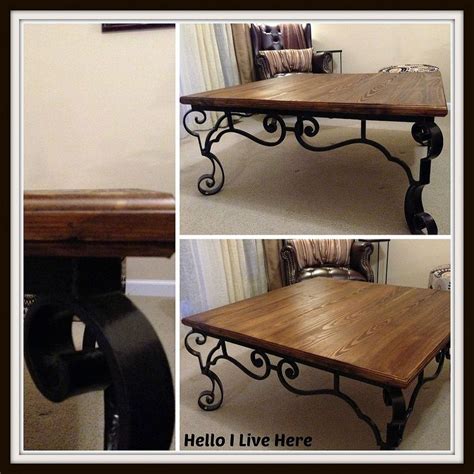 Rustic DIY Coffee Table | Rustic diy, Diy coffee table, Diy decor