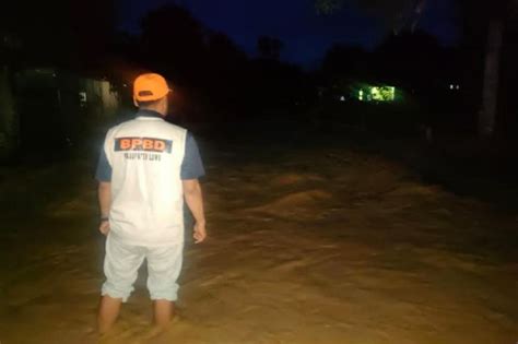 Banjir Bandang Kembali Terjang Luwu Rumah Terendam