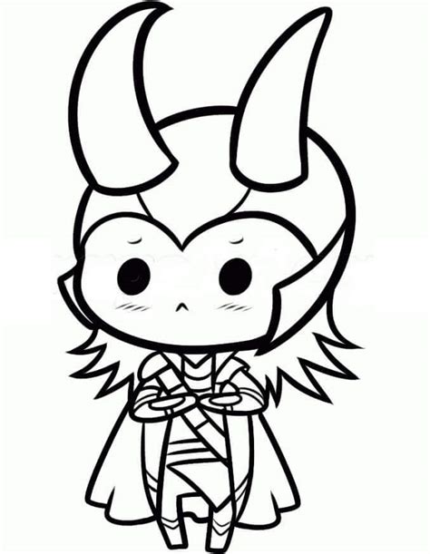 Dibujos De Loki Para Colorear E Imprimir ColoringLib