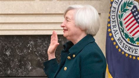 Janet Yellen Sworn In As Fed Chair Cbc News