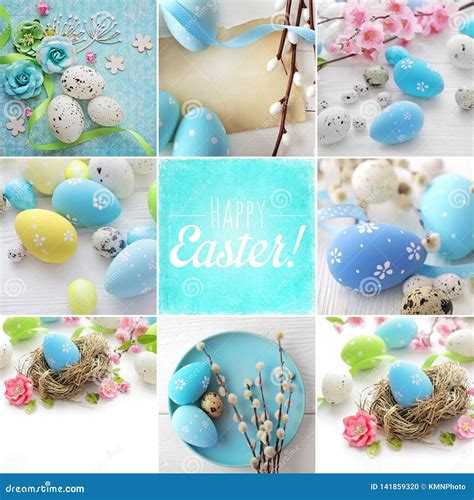 Easter Collage Stock Photo Image Of Happy Nature Spring 141859320