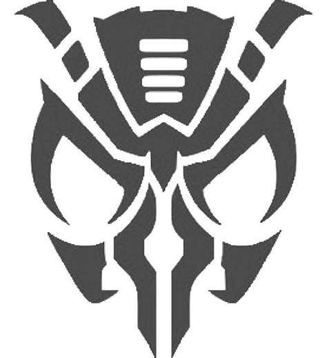 Trying To Combine The Decepticon And Predacon Logos Any Suggestions