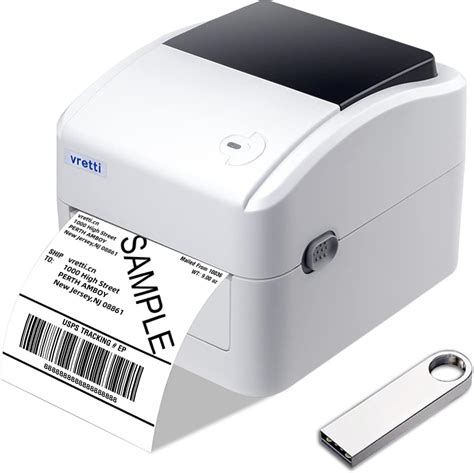 Shipping Label Printer Vretti Thermal Label Printer For Shipping