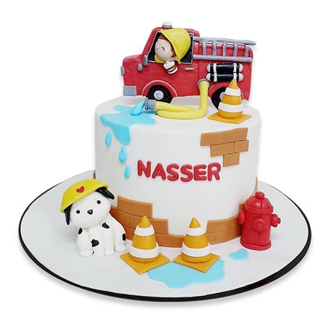 Fireman Sam Cake | French Bakery Dubai