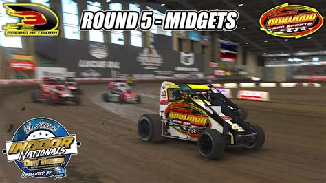 Indoor Nationals Midgets Chili Bowl Iracing Dirt Youtube