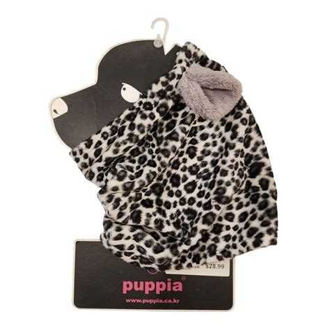 Puppia Snood Leopard Grey Clawsnpaws Pet Supplies