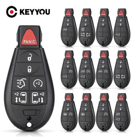 KEYYOU Ersatz Smart Remote Key Keyless Fob Fall 3 1 4 Tasten Auto Schl