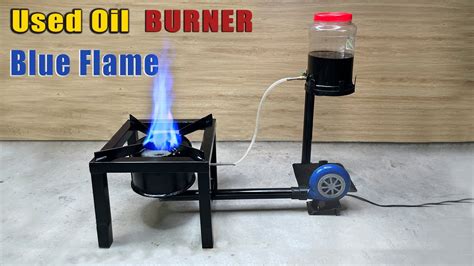 DIY USED OIL BURNER STOVE Creative Inventions LMTN YouTube