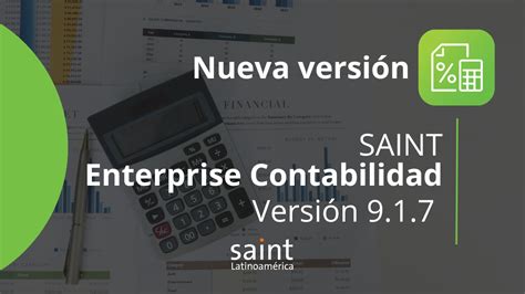 Disponible nueva versión SAINT Enterprise Contabilidad saint