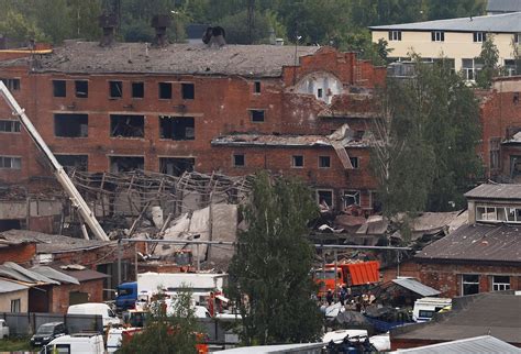 Blast Rocks Plant Outside Moscow Killing 1 And Injuring 55