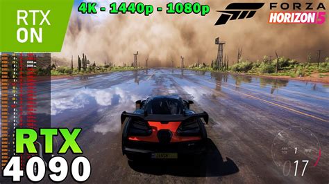 Forza Horizon 5 Ray Tracing | RTX 4090 | R9 7950X | 4K - 1440p - 1080p ...