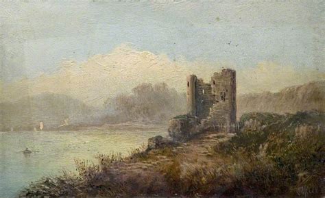 The Old Keep Painting Claude T Stanfield Moore Oil Paintings