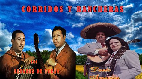 Los Alegres De Teran Y Dueto America Mix Corridos Y Rancheras