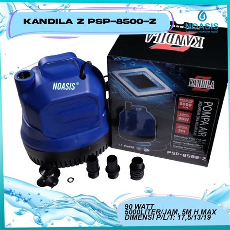 Jual POMPA AIR CELUP KOLAM IKAN 70 W KANDILA PSP 8500 Z PSP 8500Z