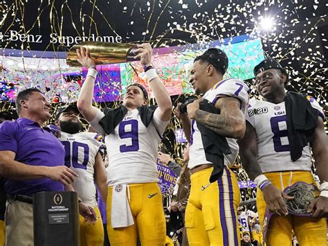 Lsu Trounces Clemson Taking Its First National Championship