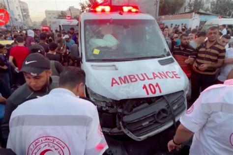 Israel Serang Ambulans Di Gaza ANTARA News