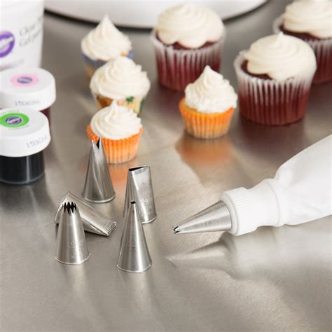 Ateco Piece Stainless Steel Piping Tip Decorating Set