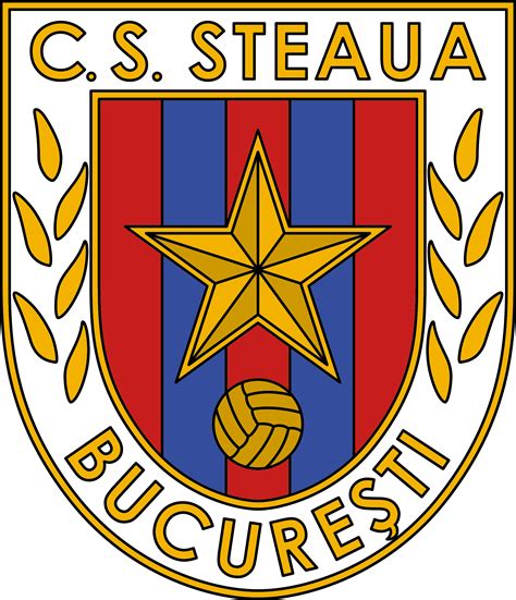 Steaua Bucharest Crest Soccer Logo Football Logo Team Badge