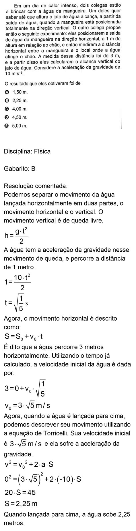 Questão ENEM 110 Rosa ENEM 2022 FTD Resolve