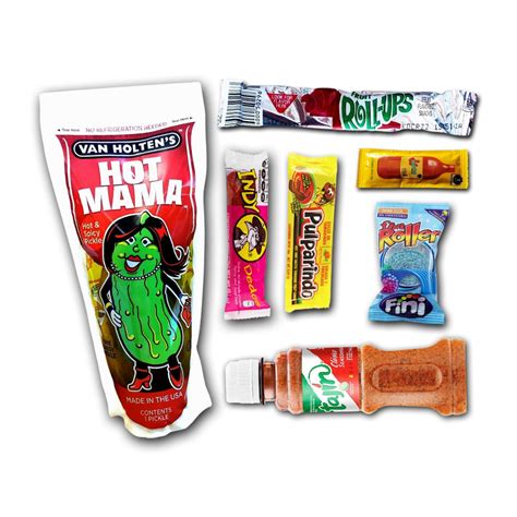 Chamoy Pickle Kit With Fruit Roll Ups Fizzy Roll Ups Van Etsy