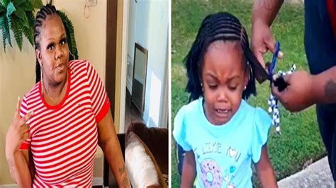 Mom Cuts Daughters Hair After Dad Got It Braided Without Her