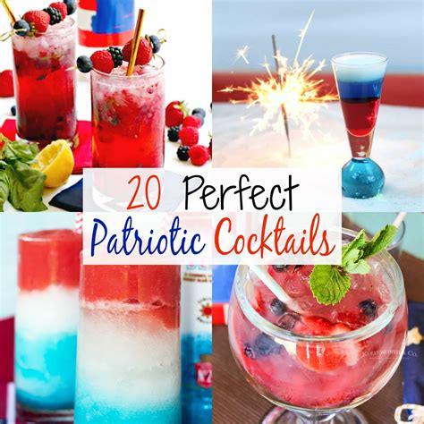 Patriotic Cocktails Recipes My Turn For Us