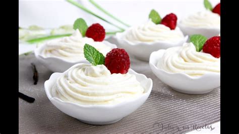 Mousse de vainilla fácil y riquísimo