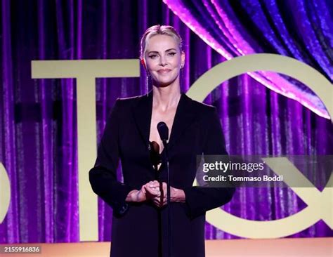 1790 Charlize Theron Speaking Stock Photos High Res Pictures And