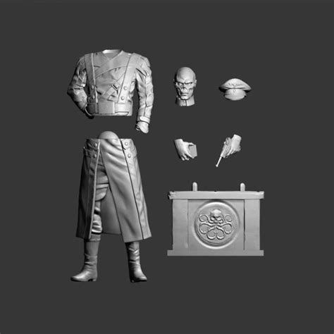 Red Skull Stl 3d Print Files