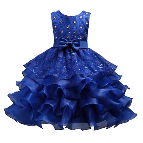 Vestido de princesa flor para niña de BAOHULU tutú de verano vestidos