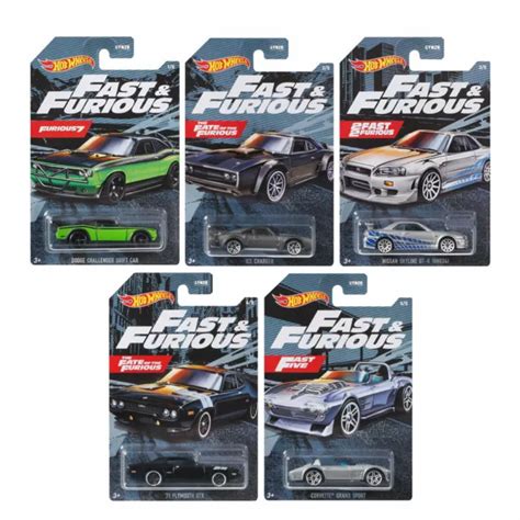 Hot Wheels Fast Furious Scale Cars Choose Your Favorite