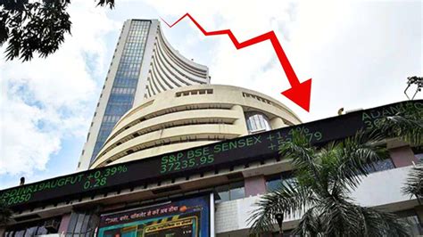 Sensex Falls Points As Fmcg Stocks Plummet