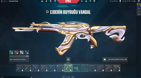 EJDERİN BUYRUĞU VANDALLI VALORANT HESABI Klasgame