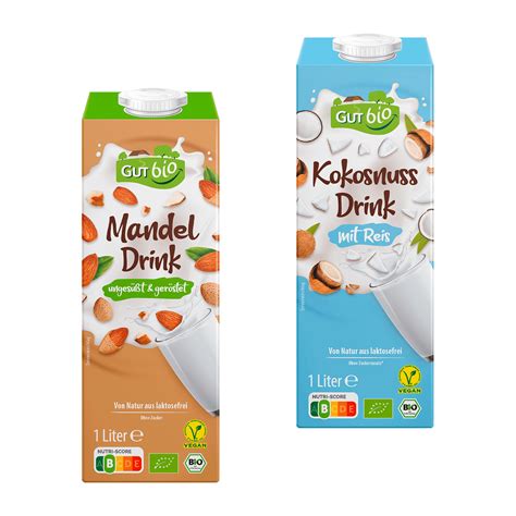 GUT BIO Bio Mandel Kokosnuss Drink günstig bei ALDI Nord