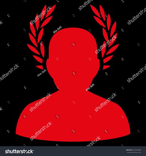 Caesar Icon Competition Success Bicolor Icon Stock Vector Royalty Free