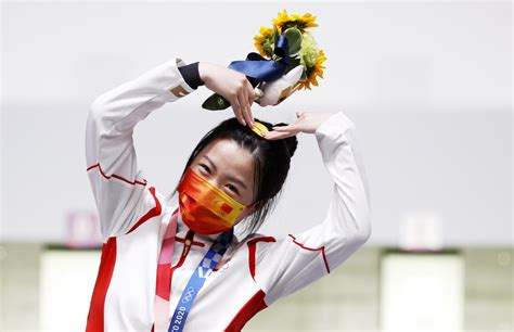 China S Markswoman Yang Qian Wins First Gold Medal Chinadaily Cn