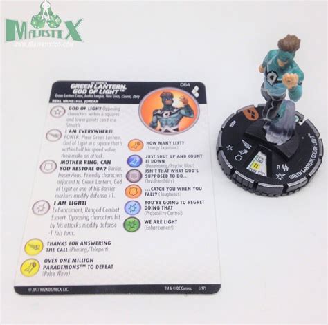 Heroclix Green Lantern God Of Light Chase Harley Quinn And The