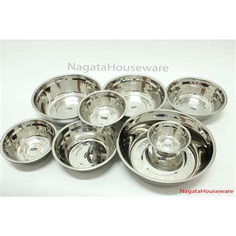 Jual Mangkok Stainless Steel Tebal Mangkuk Stainless Mangkok