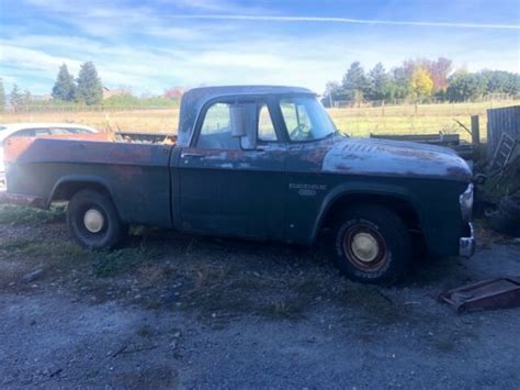 1966 Dodge D100 Sweptline Pickup Css Swb For Sale