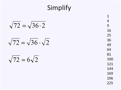 What Is A Radical Sign In Math - Maths For Kids