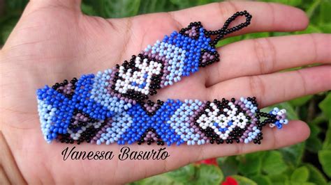 Pulsera De Venados Estilo Huichol Hecha De Chaquiras Mostacillas Facil