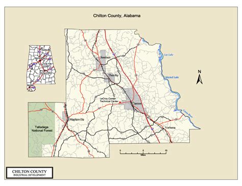 Maps of Chilton County