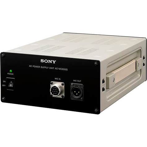 Sony C800G PAC Microphone System With Power Supply | Guitar Center