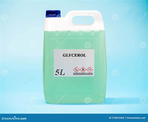 Biofuel In Chemical Lab In Glass Bottle Glycerol Stock Image Image Of Biological Bottle