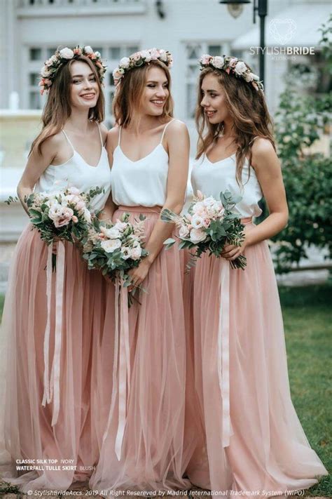 The Two Piece Bridesmaids Dresses That Look Beautiful Every Time Artofit