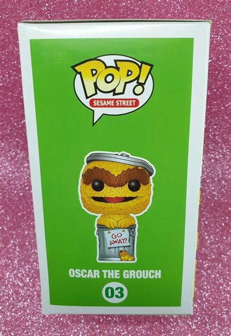 Funko Pop Sesame Street Oscar The Grouch Orange Vinyl Figure Fast