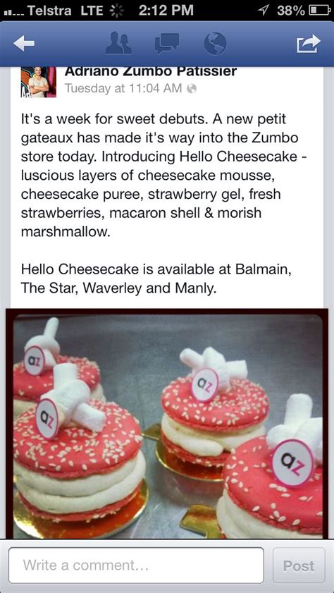 Adriano Zumbo | Zumbo's just desserts, Zumbo recipes, Baking and pastry