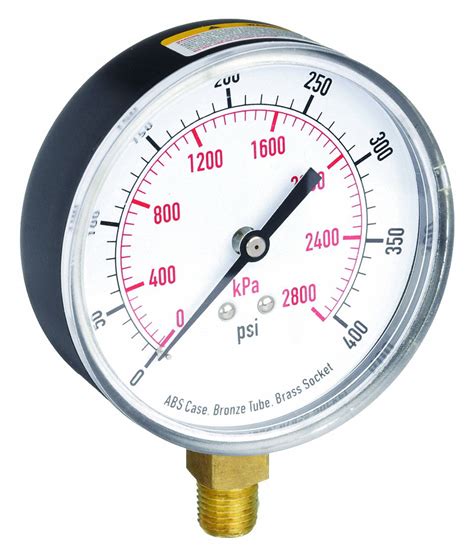 To Psi In Dial Commercial Pressure Gauge Fly Fly