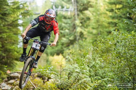 At Canadian Open Dh Track In Whistler British Columbia Canada Photo